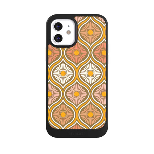 Apple iPhone 12 NIVOcore Groovy 70s Retro Mid-Century Daisy Flowers