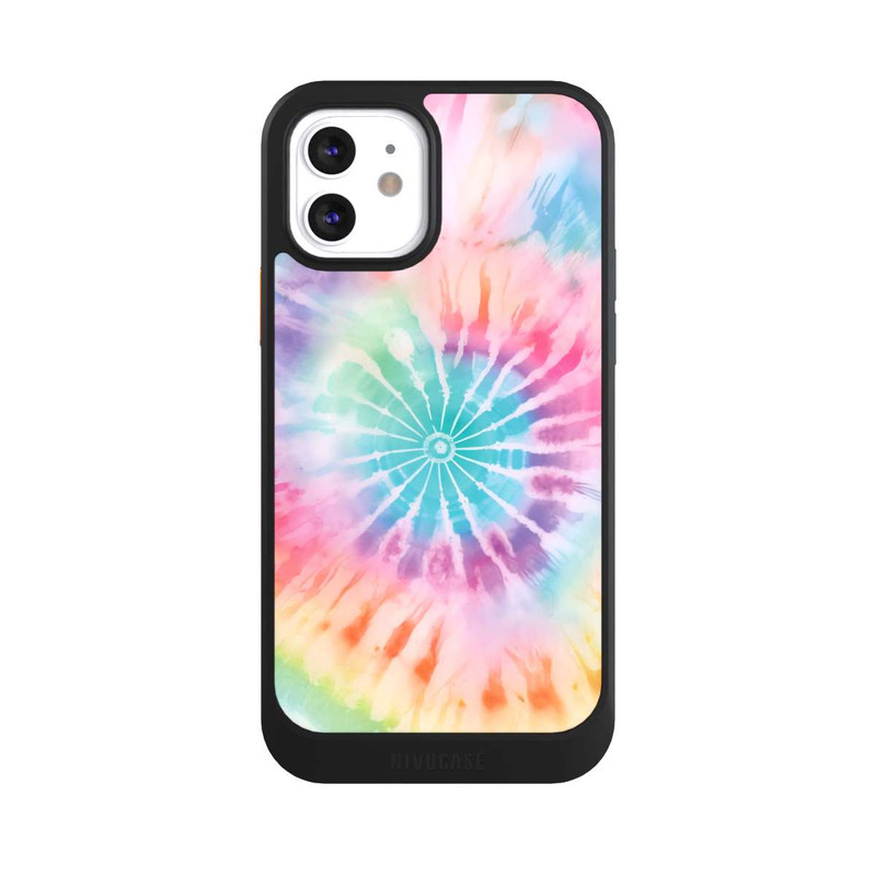 iPhone 12 NIVOcore Rainbow Color Tie Dye 