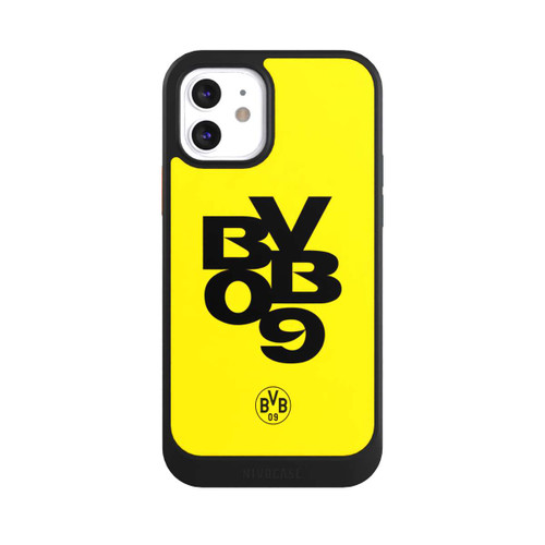 Apple iPhone 12 NIVOcore BVB09 Schwarz Gelb