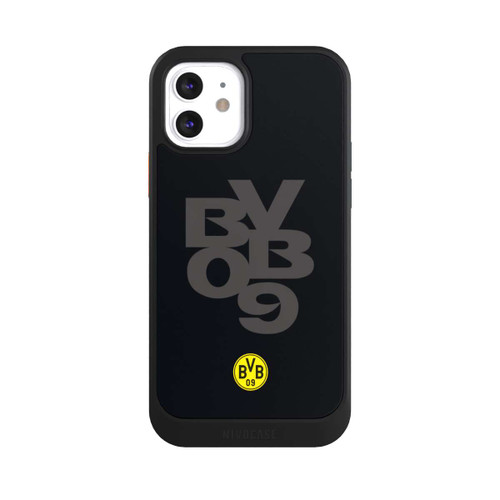 Apple iPhone 12 NIVOcore BVB09 Grau Schwarz
