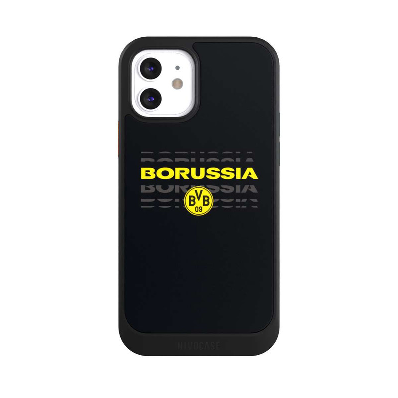 iPhone 12 NIVOcore Borrussia Gelb Schwarz