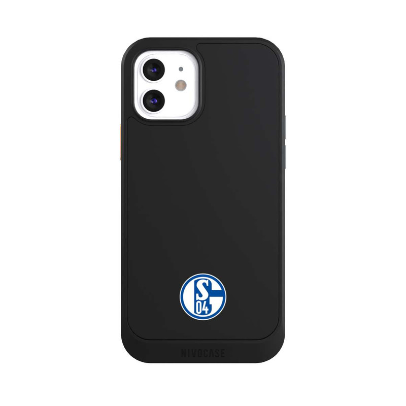 iPhone 12 NIVOcore FC Schalke 04 Logo Klein Transparent