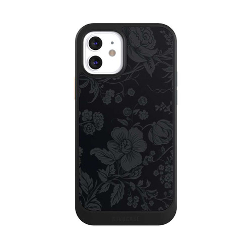 Apple iPhone 12 NIVOcore Dunkle Blumen Vintageoptik