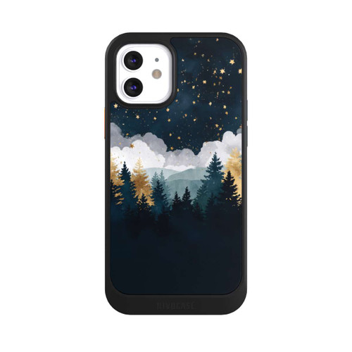 Apple iPhone 12 NIVOcore nächtlicher Wald Indigo