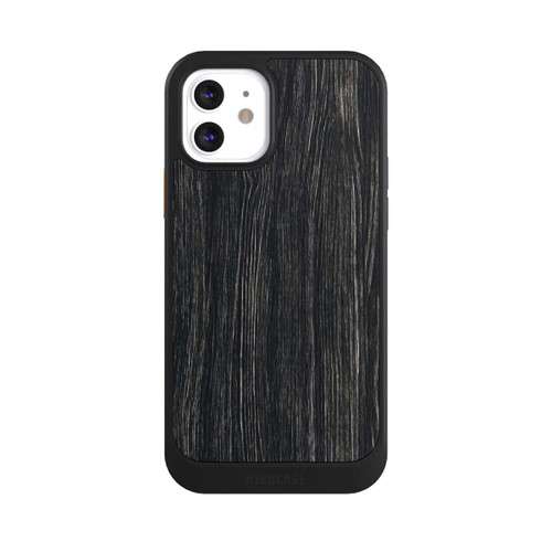 Apple iPhone 12 NIVOcore Dunkle Holzstruktur