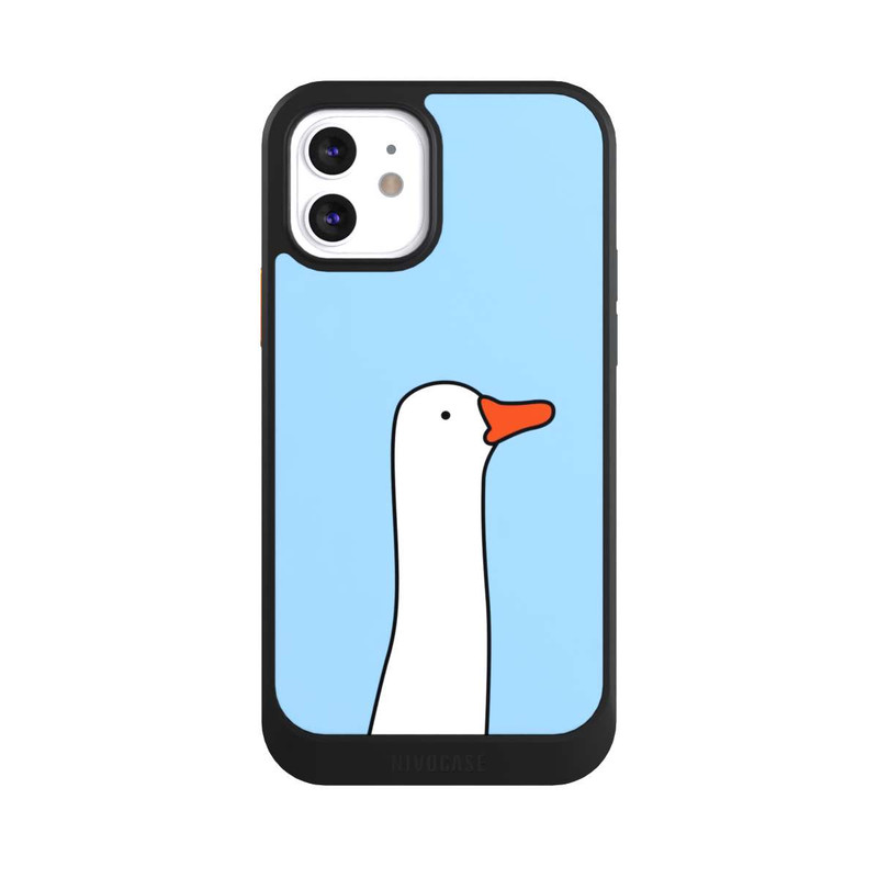iPhone 12 NIVOcore Trendy Duck Profile Blue