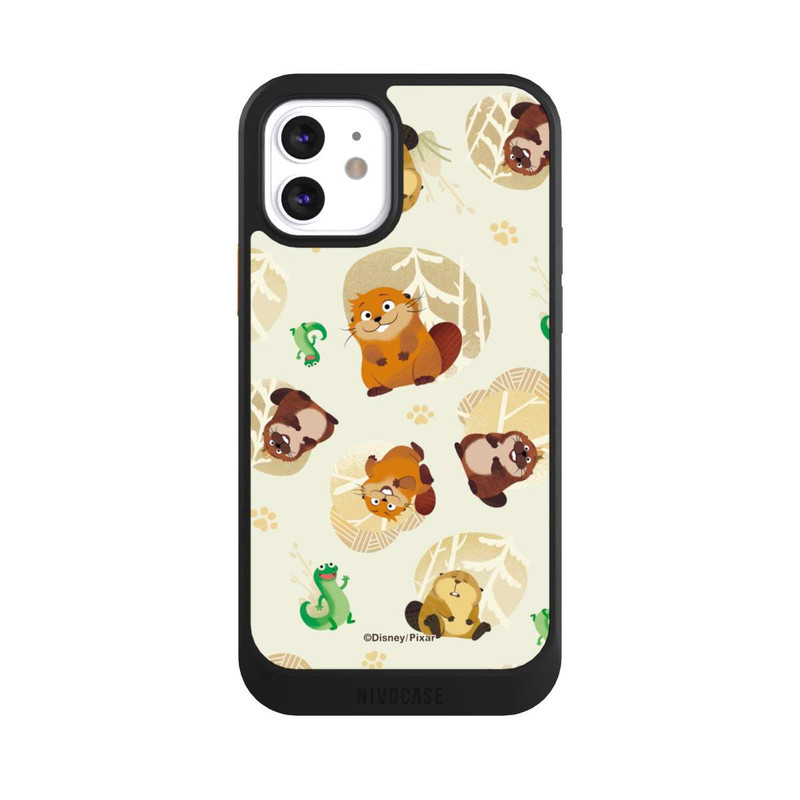 iPhone 12 NIVOcore Hoppers Pattern Yellow