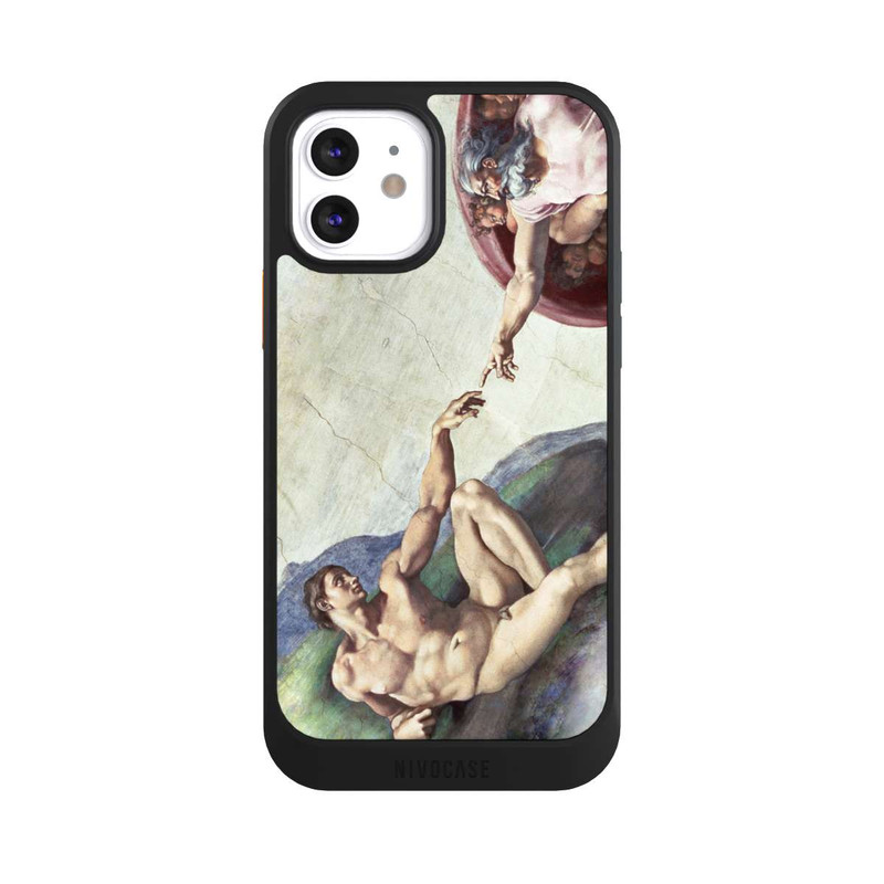 iPhone 12 NIVOcore Michelangelo Buonarroti Erschaffung von Adam