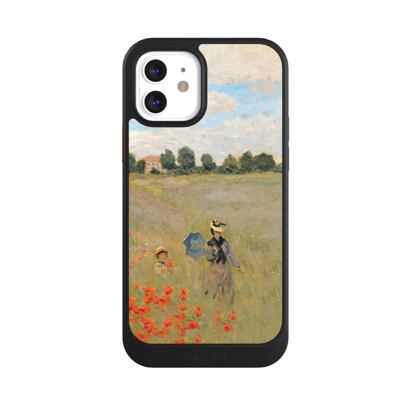 iPhone 12 NIVOcore Poppy field near Argenteuil