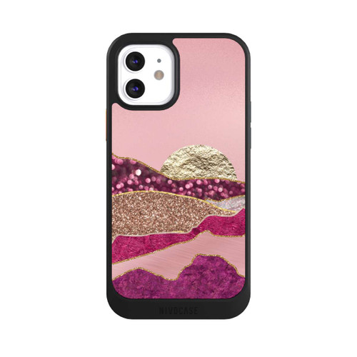Apple iPhone 12 NIVOcore Glamour Landscape Rosegold