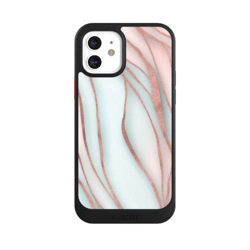Apple iPhone 12 NIVOcore Soft Waves Gold Rose Gold