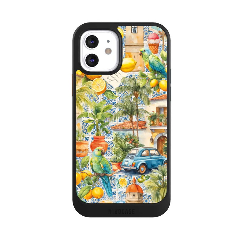 iPhone 12 NIVOcore Whimsica Italian Travel Memories Mit KI