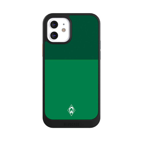Apple iPhone 12 NIVOcore Werder Bremen Grün auf Grün
