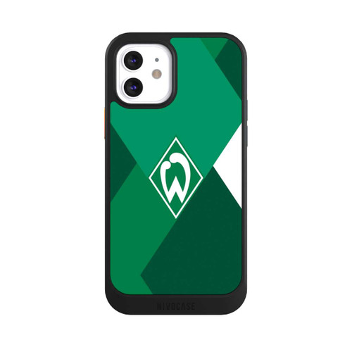 Apple iPhone 12 NIVOcore Werder Bremen Rautenmuster