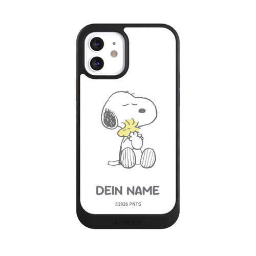 Apple iPhone 12 NIVOcore Snoopy And Woodstock Cuddling Personnalisable