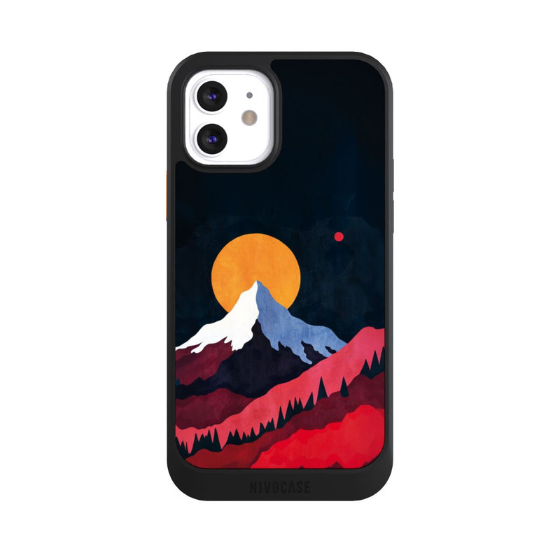 iPhone 12 NIVOcore Mont Blanc Abstract