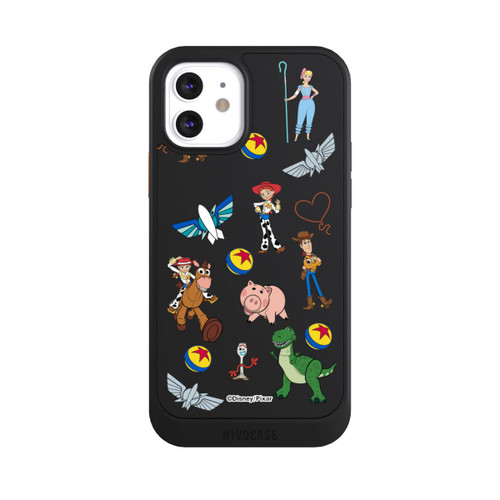 Apple iPhone 12 NIVOcore Toy Story 5 Hero Toys Pattern Transparent