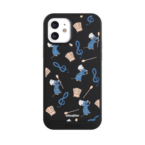 Apple iPhone 12 NIVOcore Remy Ratatouille Transparent Disney Muster