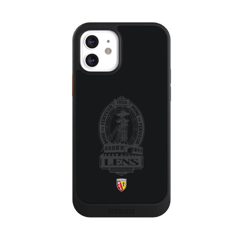 Apple iPhone 12 NIVOcore RC Lens Mine de Ferveur Emblème noir