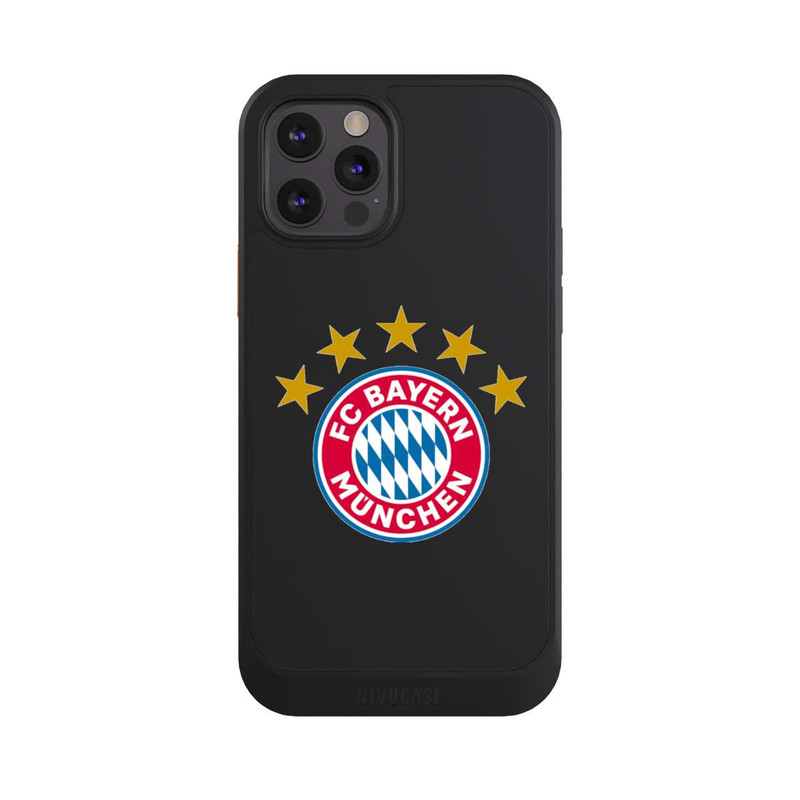 iPhone 12 Pro NIVOcore FCB Logo with stars - transparent