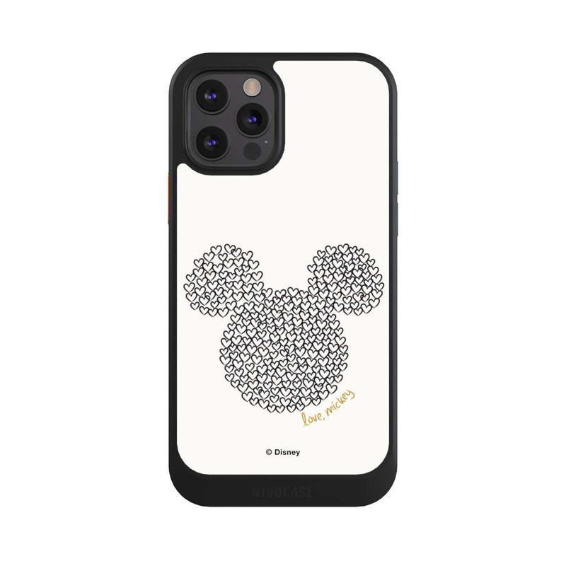 iPhone 12 Pro NIVOcore Micky Black and White