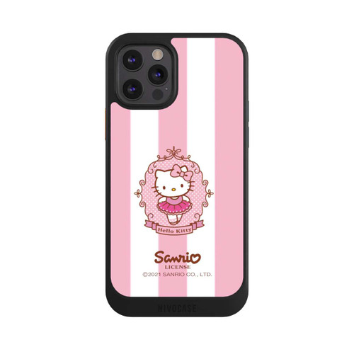 Apple iPhone 12 Pro NIVOcore Hello Kitty Ballerina-Streifen