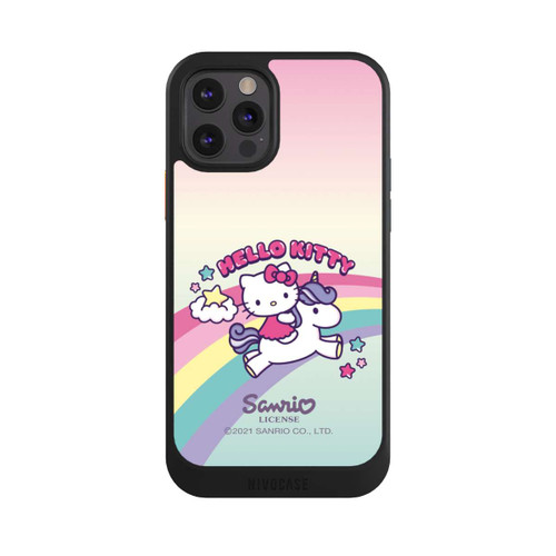 Apple iPhone 12 Pro NIVOcore Hello Kitty Regenbogen 