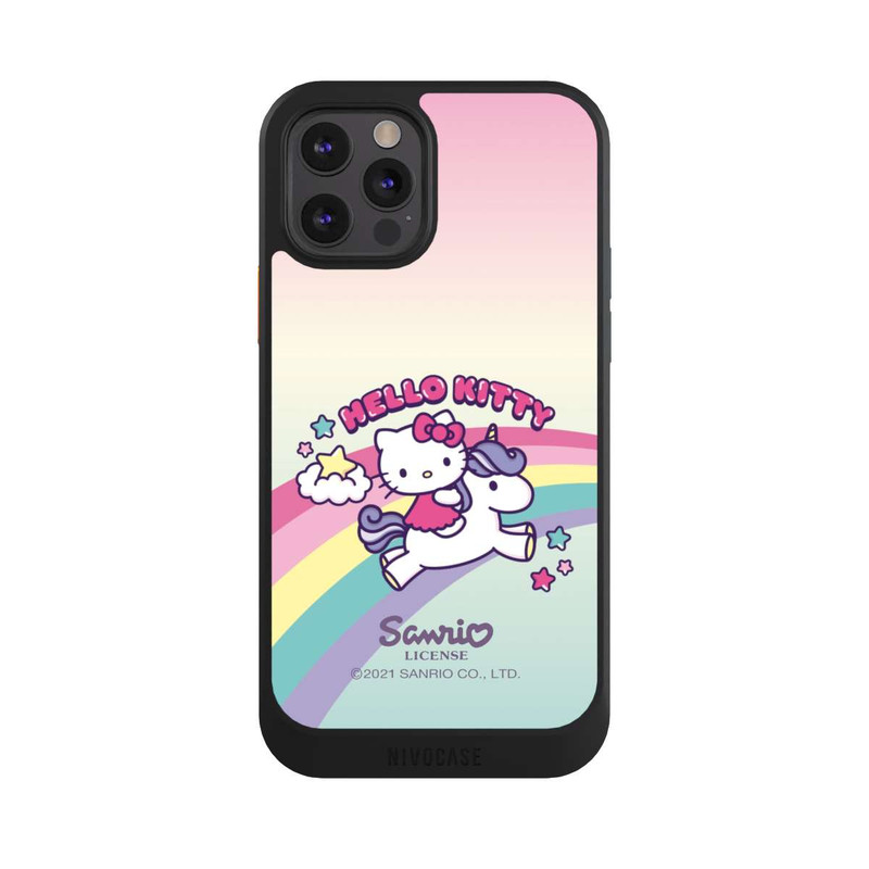 iPhone 12 Pro NIVOcore Hello Kitty Regenbogen 