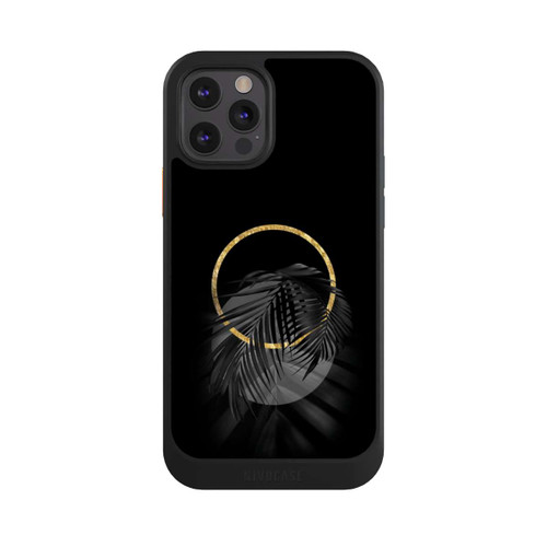 Apple iPhone 12 Pro NIVOcore Black Tropical Leaf
