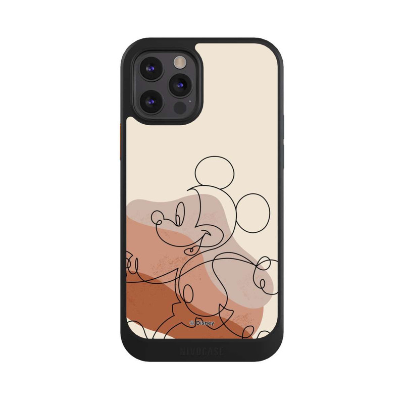 iPhone 12 Pro NIVOcore Mickey Abstract Lineart