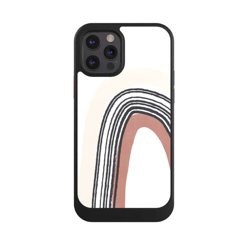 Apple iPhone 12 Pro NIVOcore Texturierter Regenbogen