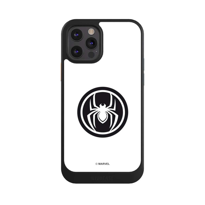 iPhone 12 Pro NIVOcore Spider-Man Logo White