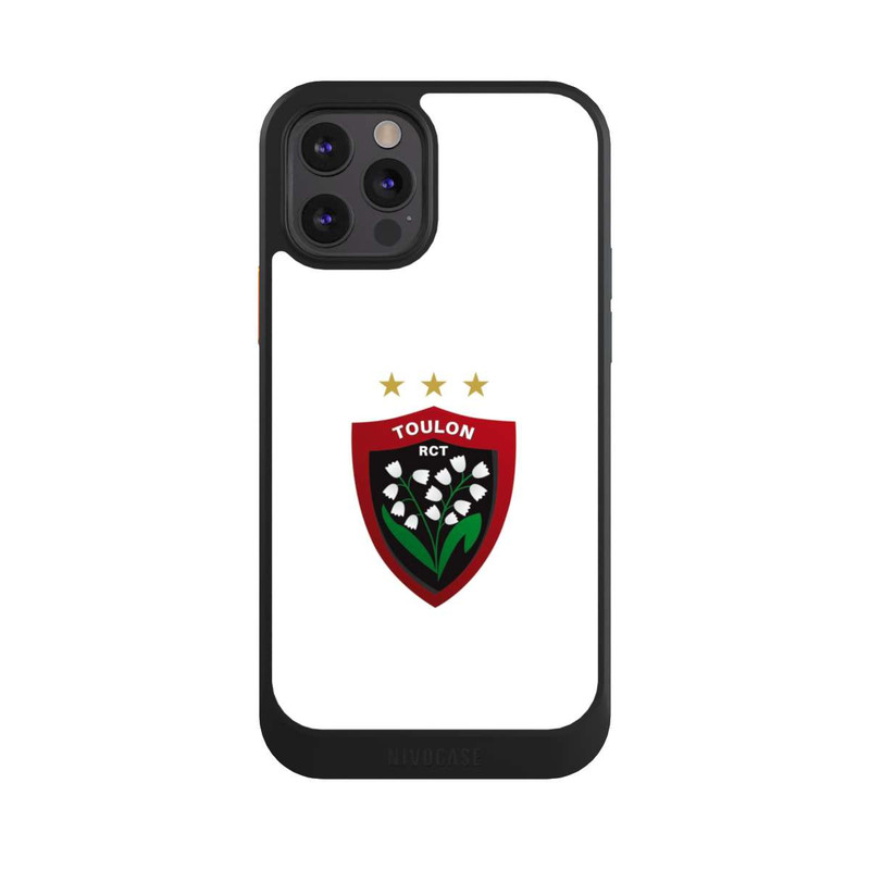 iPhone 12 Pro NIVOcore Logo RC Toulonnais Blanc