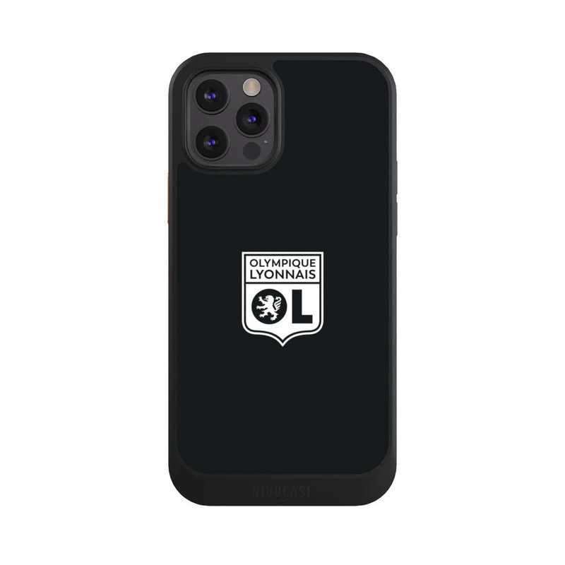iPhone 12 Pro NIVOcore Logo OL noir et blanc