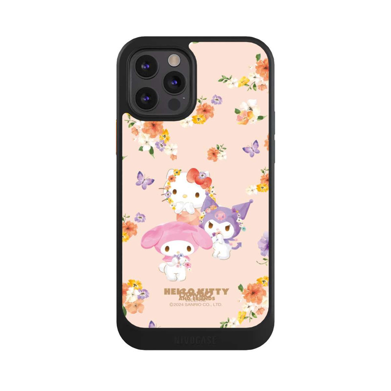 iPhone 12 Pro NIVOcore Hello Kitty Frühlingsblumen