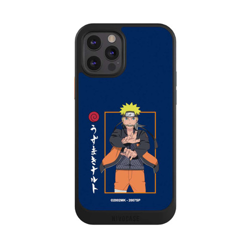 Apple iPhone 12 Pro NIVOcore Naruto Combat Position Blue