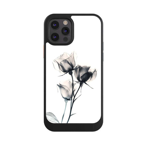 Apple iPhone 12 Pro NIVOcore Schwarze Blume
