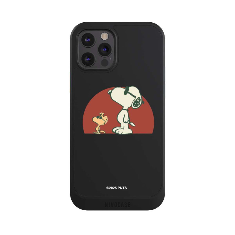 iPhone 12 Pro NIVOcore Snoopy Woodstock Far Out transparent