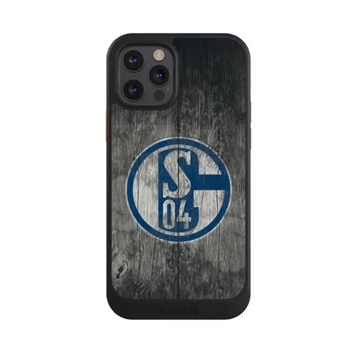 Apple iPhone 12 Pro NIVOcore Schalke 04 Holz Look