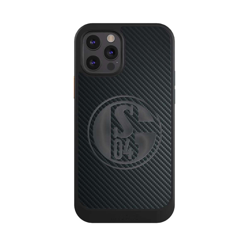 iPhone 12 Pro NIVOcore Schalke 04 Carbon Look