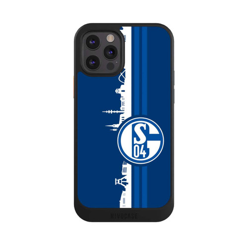 Apple iPhone 12 Pro NIVOcore Schalke 04 Skyline Blau