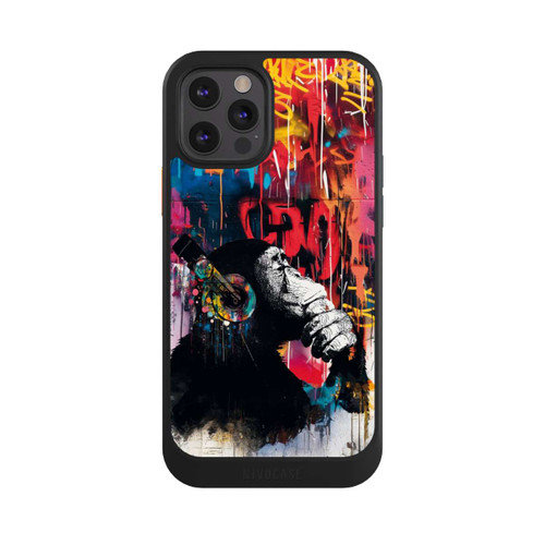 Apple iPhone 12 Pro NIVOcore Chimp Blue Streetart
