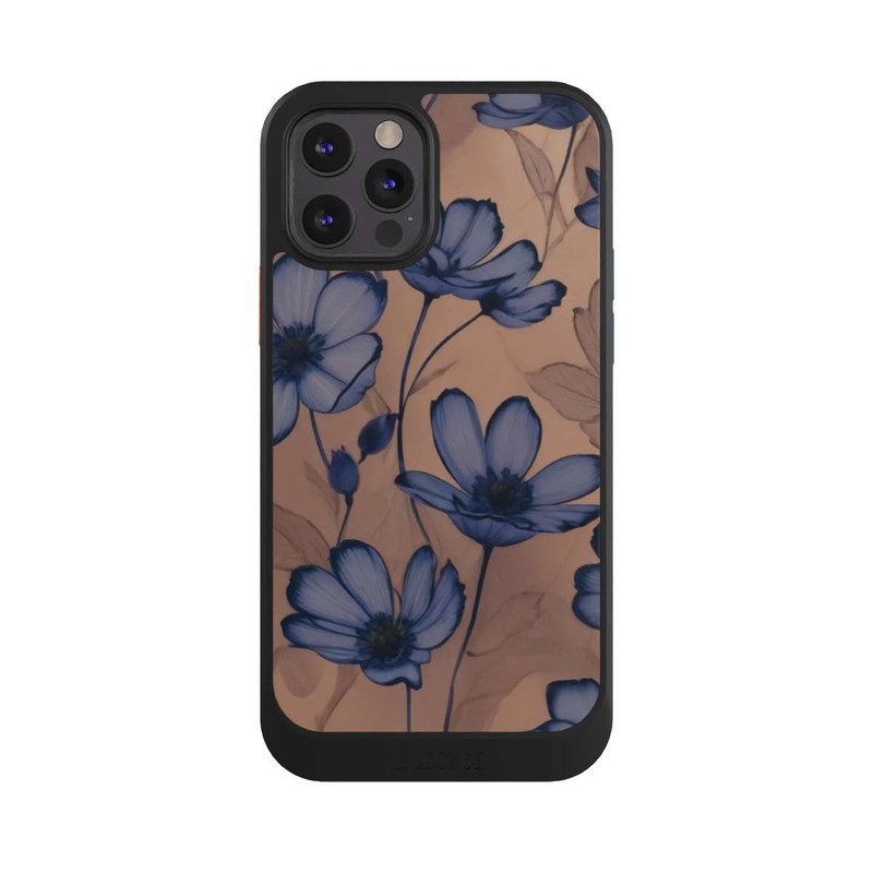 iPhone 12 Pro NIVOcore Flowers Negativ Pattern with AI