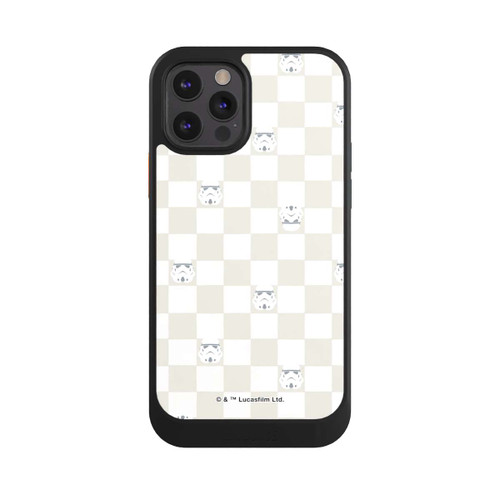 Apple iPhone 12 Pro NIVOcore Stormtrooper Checked Pattern Beige