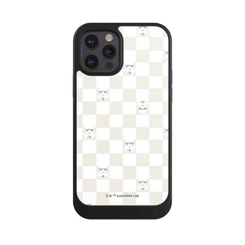 iPhone 12 Pro NIVOcore Stormtrooper Checked Pattern Beige