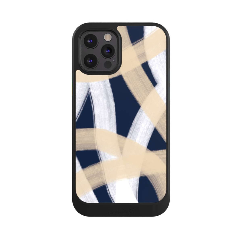 iPhone 12 Pro NIVOcore Laced Up Beije Blue