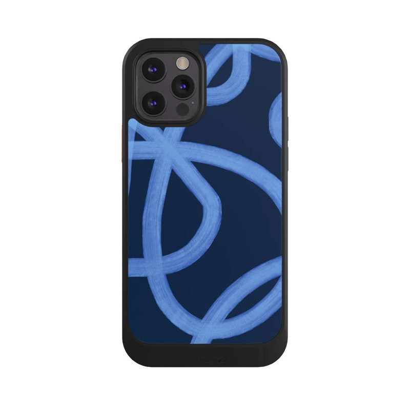 iPhone 12 Pro NIVOcore Laced Up Tones of Blue