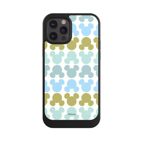 Apple iPhone 12 Pro NIVOcore Disney Mickey Icon Pattern Green and Blue