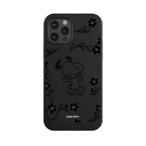 Apple iPhone 12 Pro NIVOcore Snoopy und Flowers Transparent