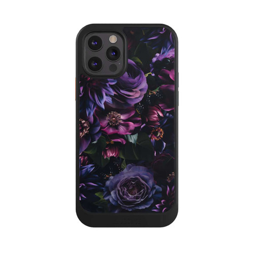 Apple iPhone 12 Pro NIVOcore Dunkle Lila Blüten 